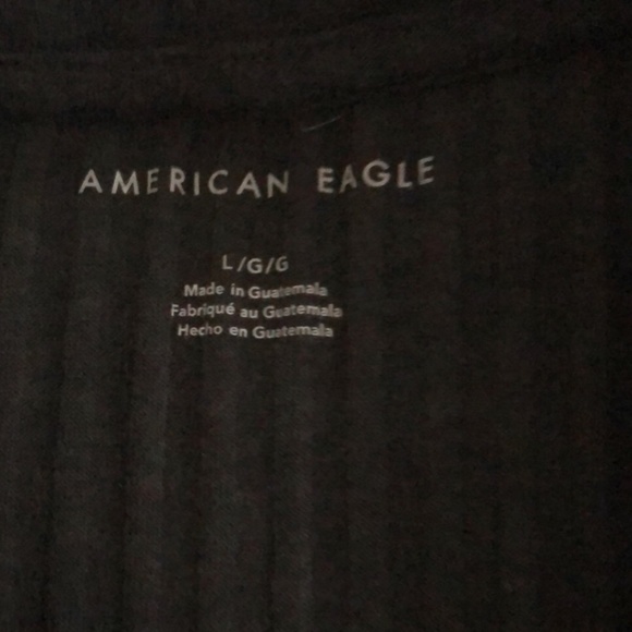 American Eagle Ribbed Crop Top - Picture 2 of 2